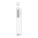 душевая лейка Omnires Microphone brushed copper (MICROPHONEX-RCPB)