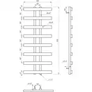 Genesis Aqua Полотенцесушитель Symmetry (1502)