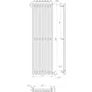 Genesis Aqua Радиатор отопления Genesis-Aqua Siena 160x45 см (208001)