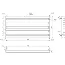Genesis Aqua Радиатор отопления Genesis-Aqua Ascania 120x60 см (209001)