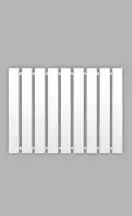 Genesis Aqua Полотенцесушитель Genesis-Aqua Batteria 120x60 см, белый (34031)