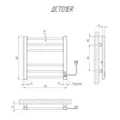 Рушникосушарка KOSSER Степ 500х500 ER (ДСТ01ER)