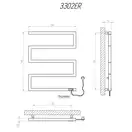 Рушникосушарка KOSSER Зета 685х550 ER (ЗЗ02ER)