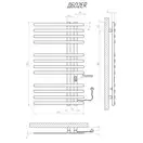 Рушникосушарка KOSSER Браш 1000х600 ER (ДБ02ER)