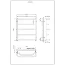 Рушникосушарка KOSSER Мікс 600х530/5 (ДМ03)