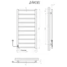 Рушникосушарка KOSSER Лофт 1000х500 EL (ДЛФ03EL)