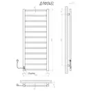 Рушникосушарка KOSSER Лофт 1200х500 EL (ДЛФ04EL)