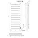 Рушникосушарка KOSSER Лофт 1200х500 ER (ДЛФ04ER)