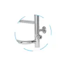 Водяна рушникосушарка Laris Євромікс П7 450 х 700 б/п 1/2" мц 600 (71207366)
