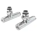 Кран кутовий Laris 1/2" - 1/2" Подовжений 2шт. (ZZ-5101) (71401048)