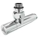 Кран кутовий Laris 1/2" - 1/2" Подовжений 2шт. (ZZ-5101) (71401048)