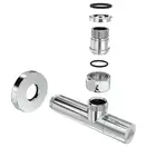 Кран кутовий Laris 1/2" - 1/2" Подовжений 2шт. (ZZ-5101) (71401048)