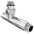 Кран кутовий Laris 1/2" - 1/2" Подовжений 2шт. (ZZ-5101) (71401048)