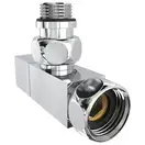 Кран кутовий Laris 1/2" - 3/4" Кватро Класік 2шт. (LX-851) (71401060)