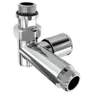 Кран кутовий Laris 1/2" - 1/2" Під ТЕН 2шт. (LX-2044) (71401063)
