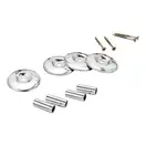 Полотенцесушитель водяной Lidz Standard (CRM) D32/20х1/2" 400x500 P4 (LSTNDD32201240504WAT)