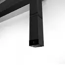 Полотенцесушитель электрический Terma ZigZag 50 х 83,5h см с наружным тэном One, чёрный матовый (WLZIG083050/9005/ONE) фото 2 Aquada.com.ua