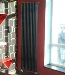 Стальной трубчатый радиатор Zehnder Charleston Black Matt (2180-10 0557) фото 2 Aquada.com.ua