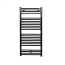 Полотенцесушитель електричний Zehnder Virando1226х500 з теном KTX3 600Вт, чорний Traffic Black (AB-120-050-9217 WEKT306T905S)