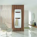Полотенцесушитель електричний Zehnder Vitalo Spa з віконцями для рушників 1500х490 500 Вт, білий RAL 9016 (VITE-150-050/GD RAL 9016) (VITE-150-050_GD RAL 9016)