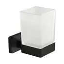 Стакан для зубных щеток MEXEN ASIS BLACK (MEX-7017638-70)