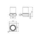 Стакан для щіток Sonia S6 (160990)