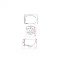 Кришка для унітазу, Artceram FILE 2.0 Soft-close, grigio oliva (FLA014 15)