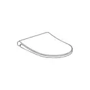 Quarter-Bath Кришка для унітазу Quarter Bath SCD Slim Duroplast Soft Close, білий (30SCD.03.02.03.02.02WG)
