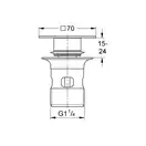 Натискний донний клапан для раковини Grohe (40565AL0)