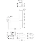Сифон для умивальника Hansgrohe Flowstar (52120000)
