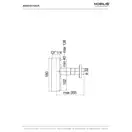 AV00107/10CR Сифон для умивальника без донного клапана хром Nobili ІТАЛІЯ (AV00107/10CR)