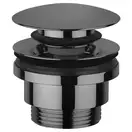 Донный клапан Clic-Clac Paffoni Light (цвет - Nichel nero spazzolato / Матовый чёрный никель) (ZSCA050NKNSP)