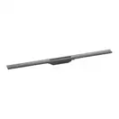 Трап для душу 100 см Hansgrohe RainDrain Flex, шліфований чорний хром  56046340