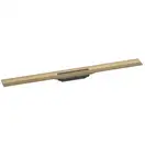 Верхня частина зливу для душу Hansgrohe RainDrain Flex для каналу (пристінний) 900 мм, Brushed Bronze (56052140)