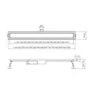 KOER FD01-70x800 Душовий трап, нержавіюча сталь (KR3279)