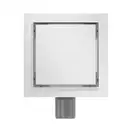 Трап для душа MEXEN FLAT CHROME 12х12 хром, квадратний (MEX-1010012)