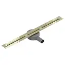 Трап для душа MEXEN FLAT 360° SUPER SLIM GOLD золотой 90 см (MEX-1551090)