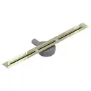 Трап для душа MEXEN FLAT 360° SUPER SLIM GOLD золотой 140 см (MEX-1551140)