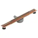 Трап для душа MEXEN FLAT 360° SLIM ROSE GOLD розовое золото 70 см (MEX-1641070)