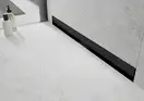 Трап для душа MEXEN FLAT WALL 2в1 настенный BLACK черный 90 см (MEX-1730090)