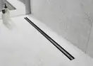 Трап для душа MEXEN FLAT 360° SLIM BLACK черный 130 см (MEX-1741130)