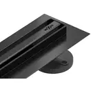 Трап для душа MEXEN FLAT 360° SLIM BLACK черный 160 см (MEX-1741160)