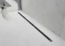 Трап для душа MEXEN FLAT 360° SUPER SLIM BLACK черный 180 см (MEX-1751180)