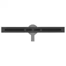 Трап для душа MEXEN FLAT 360° SUPER SLIM BLACK черный 180 см (MEX-1751180)