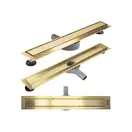 Трап для душа REA NEOX 60 PRO BRUSHED GOLD матовое золото (REA-G2701)