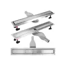 Трап для душа REA NEOX 60 SUPERFLOW BRUSHED STEEL матовая сталь (REA-G2705)