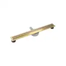 Трап для душа REA NEOX 80 SLIM PRO BRUSHED GOLD матовое золото (REA-G2715)