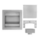Трап для душа REA NEO 12x12 NICKIEL BRUSHED (REA-G6206)