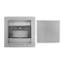 Трап для душа REA NEO 12x12 NICKIEL BRUSHED (REA-G6206)