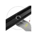 Трап для душа REA NEOX 90 SUPERFLOW BLACK черный (REA-G7808)